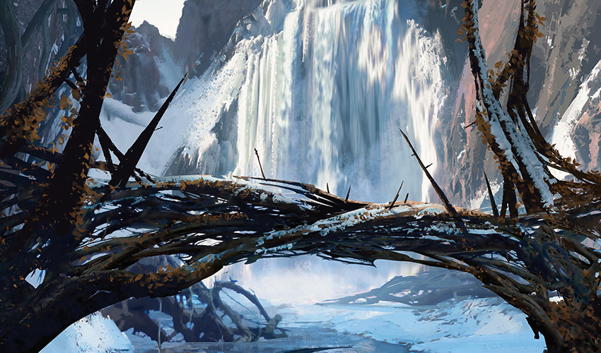 Cachoeiras de Thornwood | Arte de: Eytan Zana